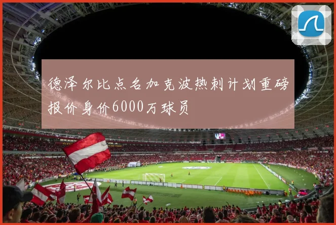 德泽尔比点名加克波热刺计划重磅报价身价6000万球员